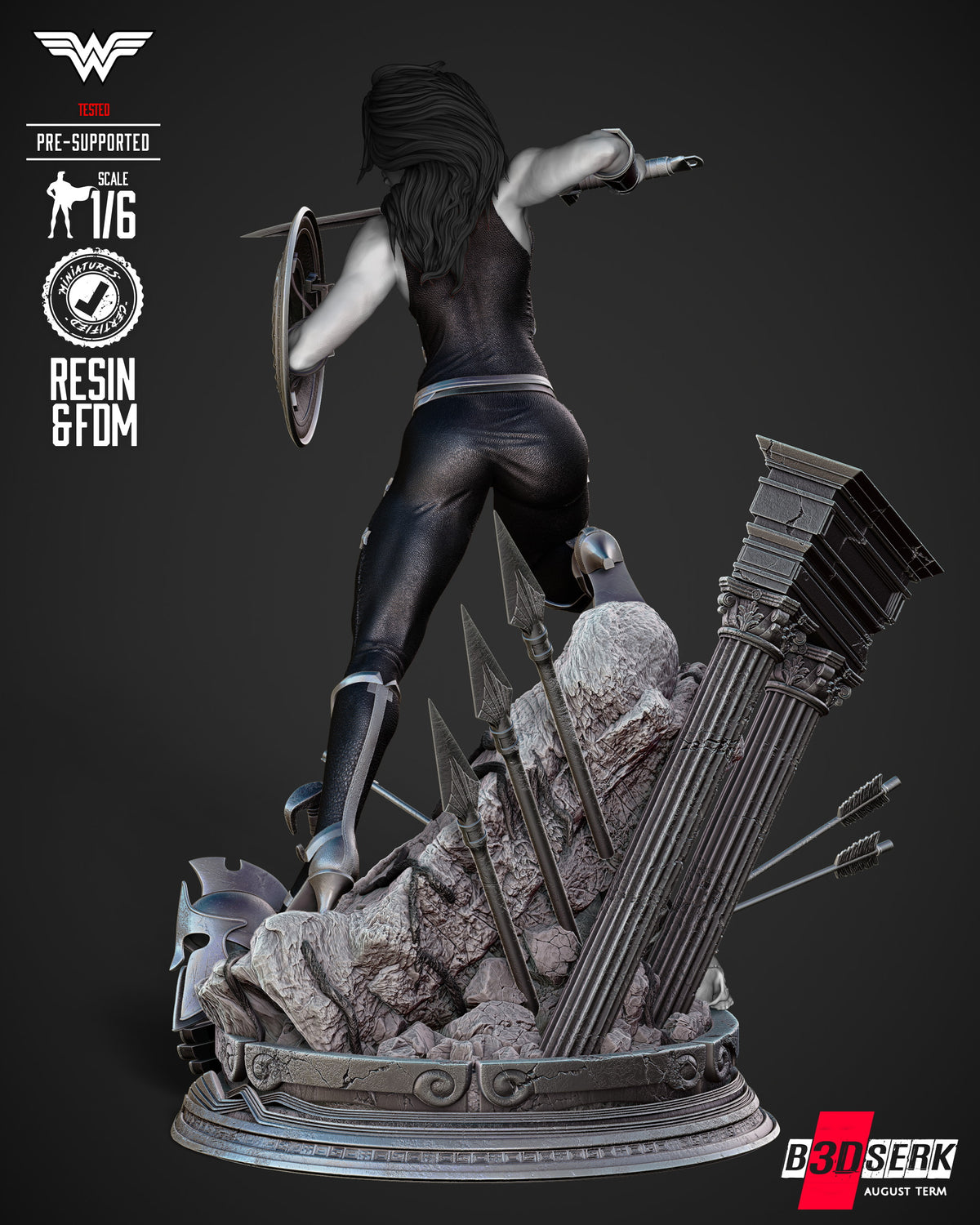 Wonder Girl Statue
