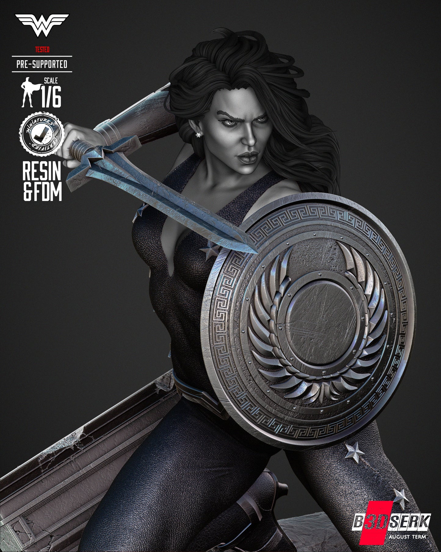 Wonder Girl Statue
