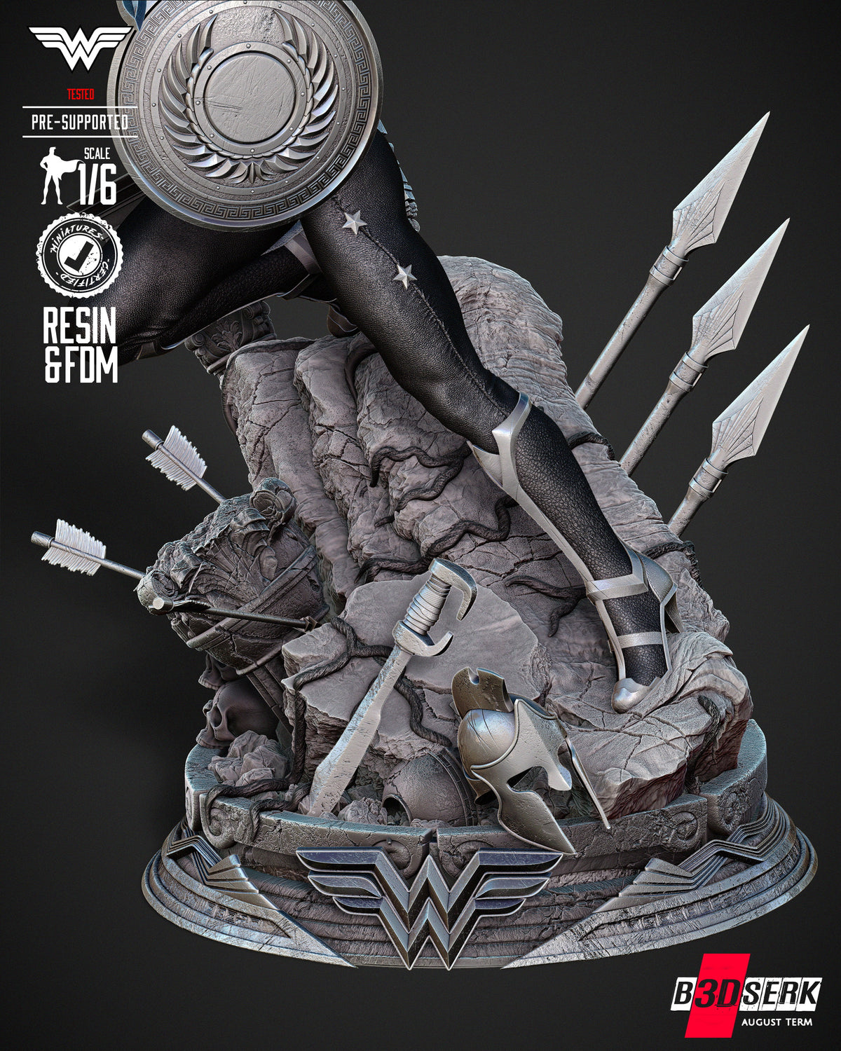 Wonder Girl Statue