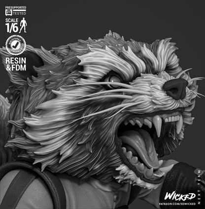 Rocket Comics Version Statue