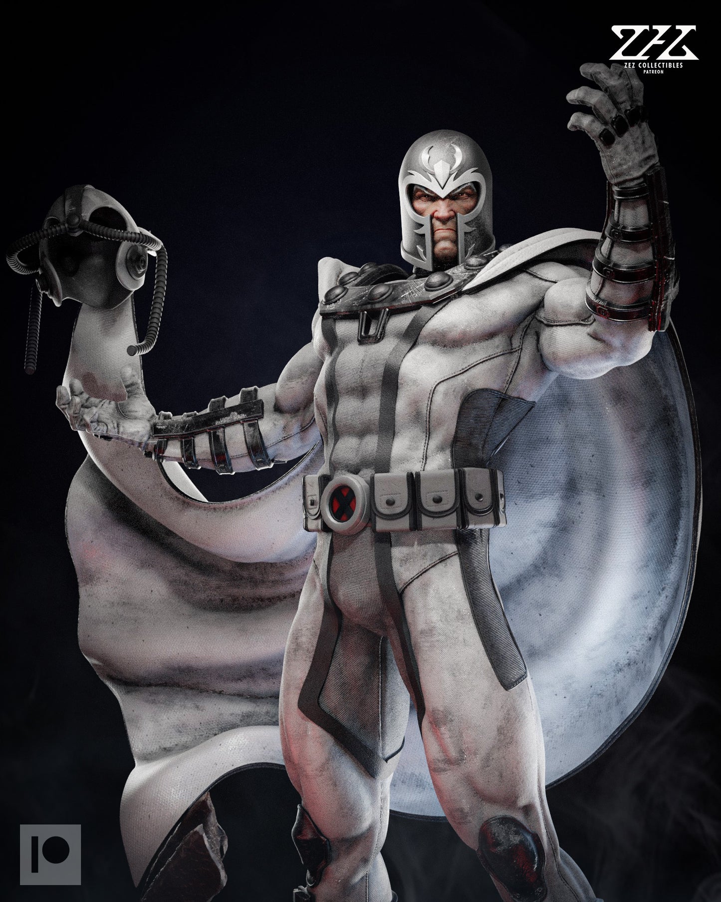Magneto Statue 3D-Printed Kit