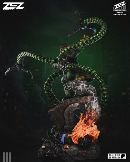 Doc Ock Statue 3D-Printed Kit