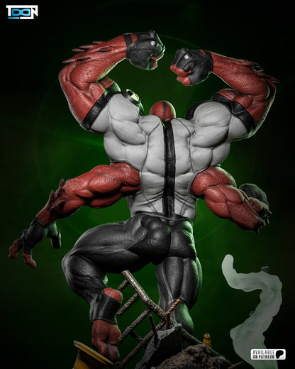 Four Arms Statue