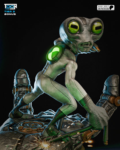Grey Matter Statue