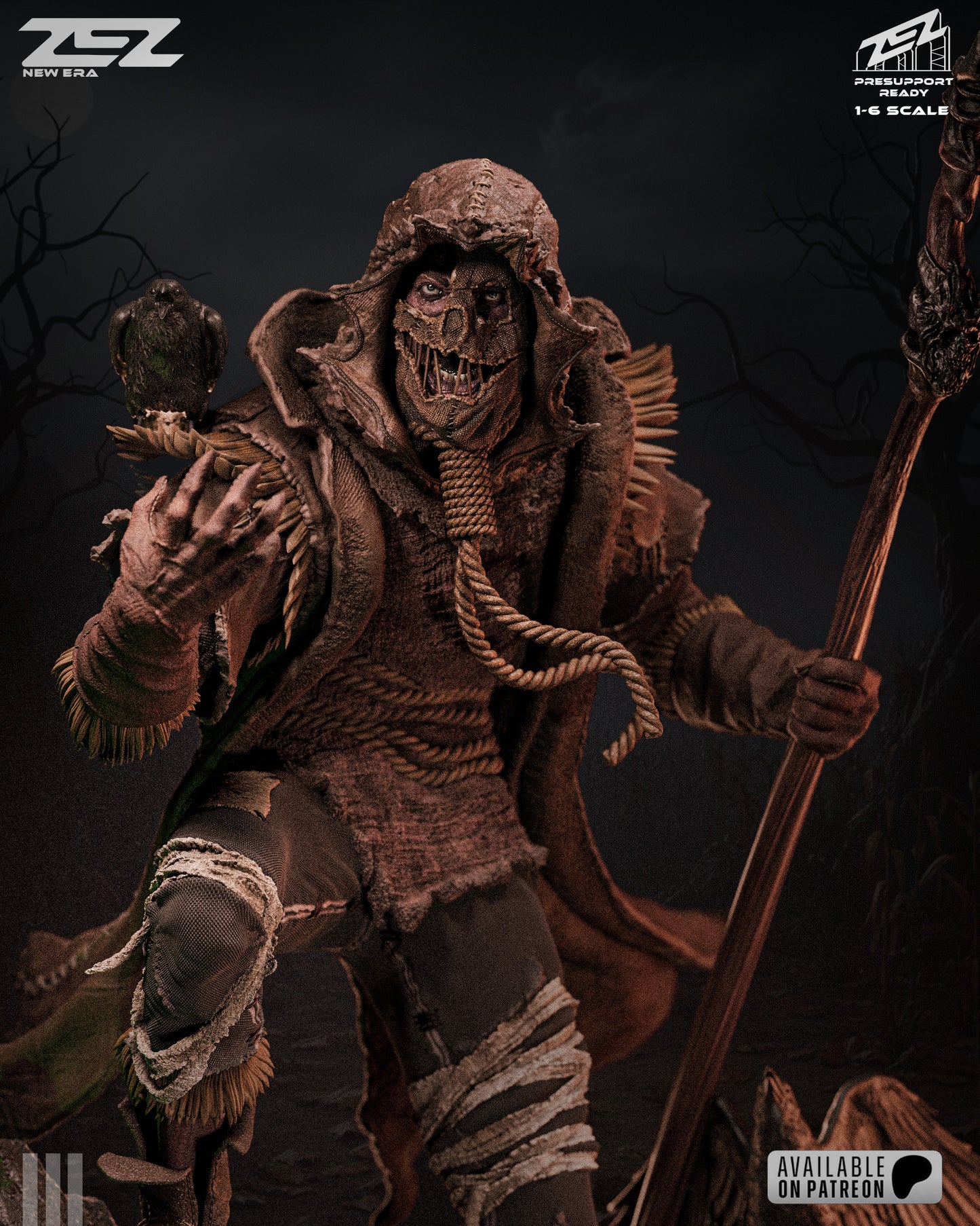 Scarecrow Statue