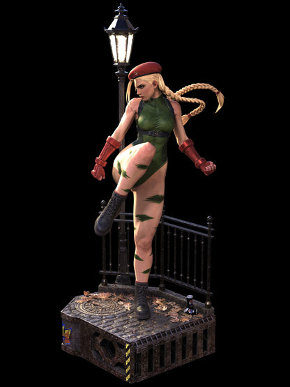 Cammy Statue 3D-Printed Kit