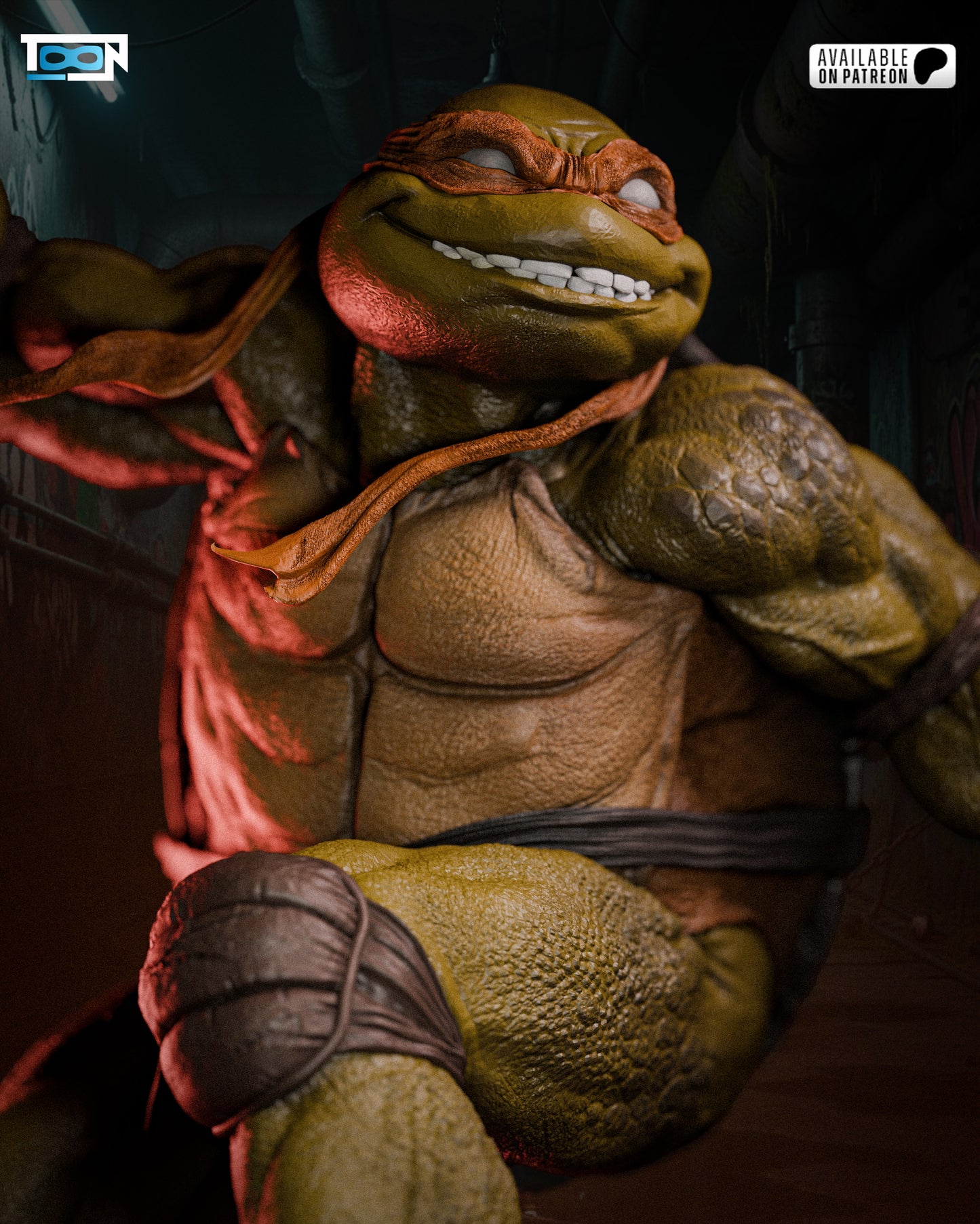 Michelangelo TMNT Statue