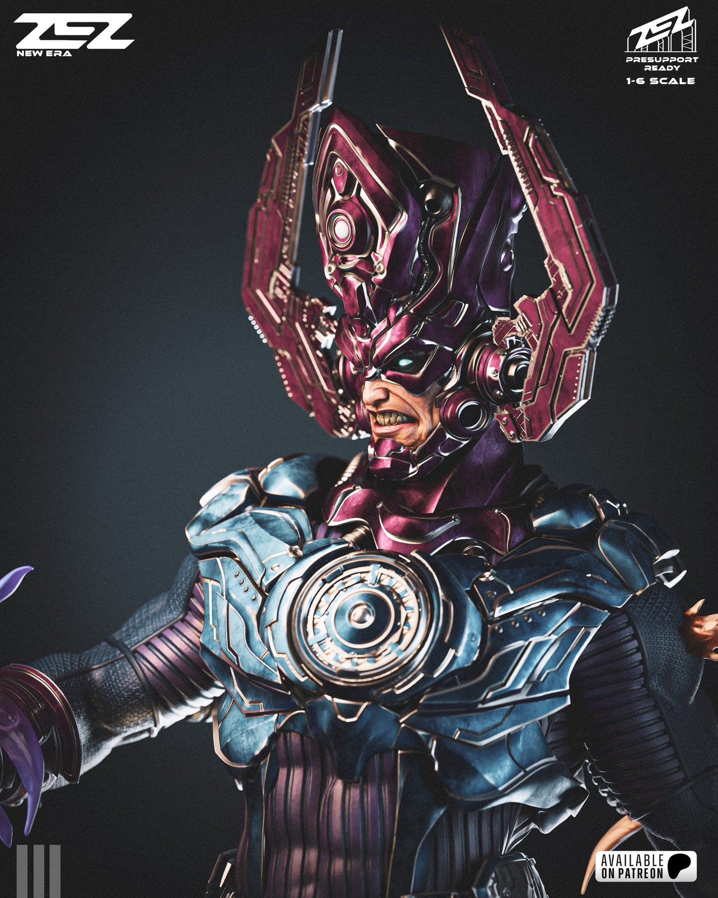 Galactus Statue