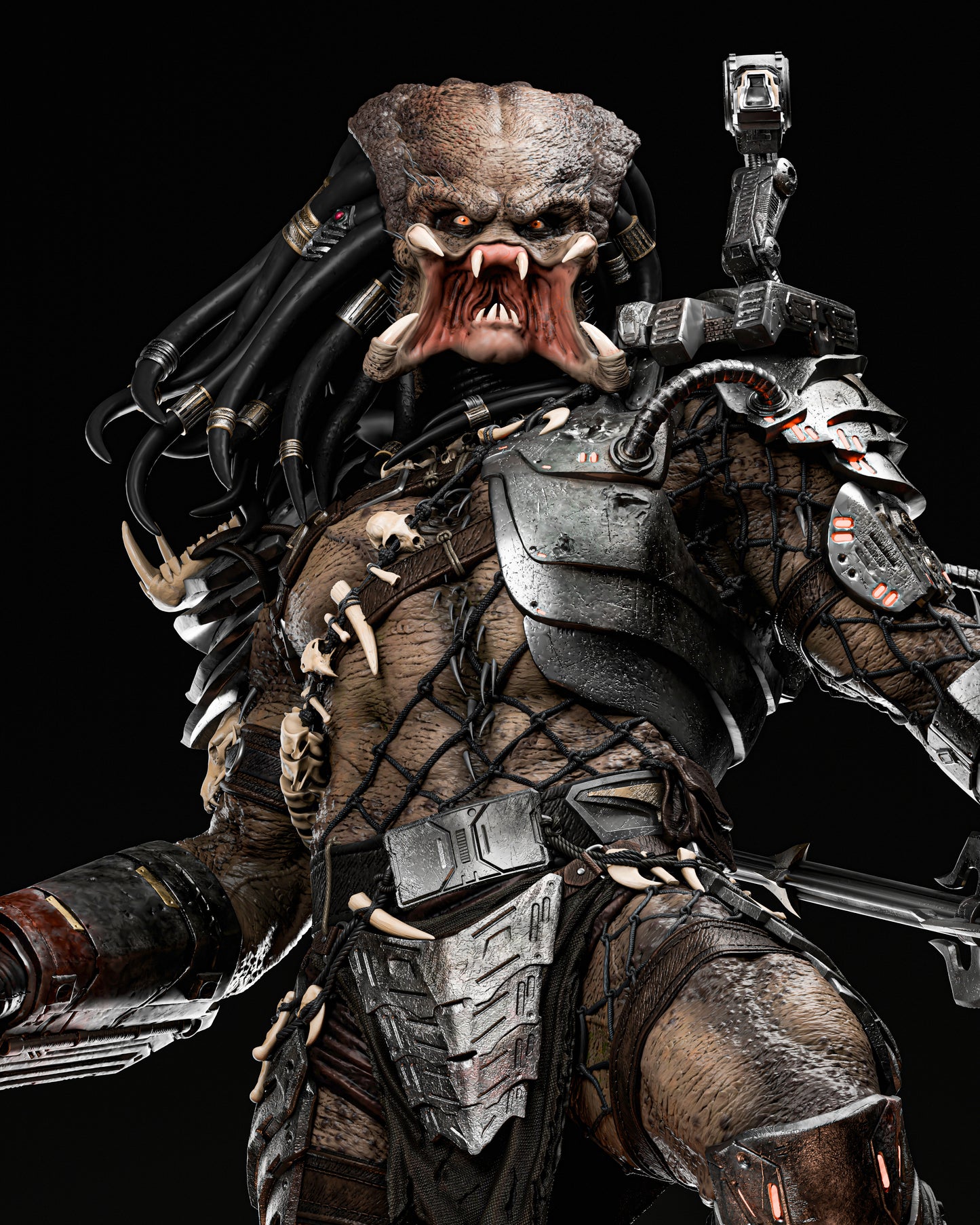 Predator Statue