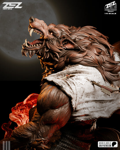 Werewolf Statue
