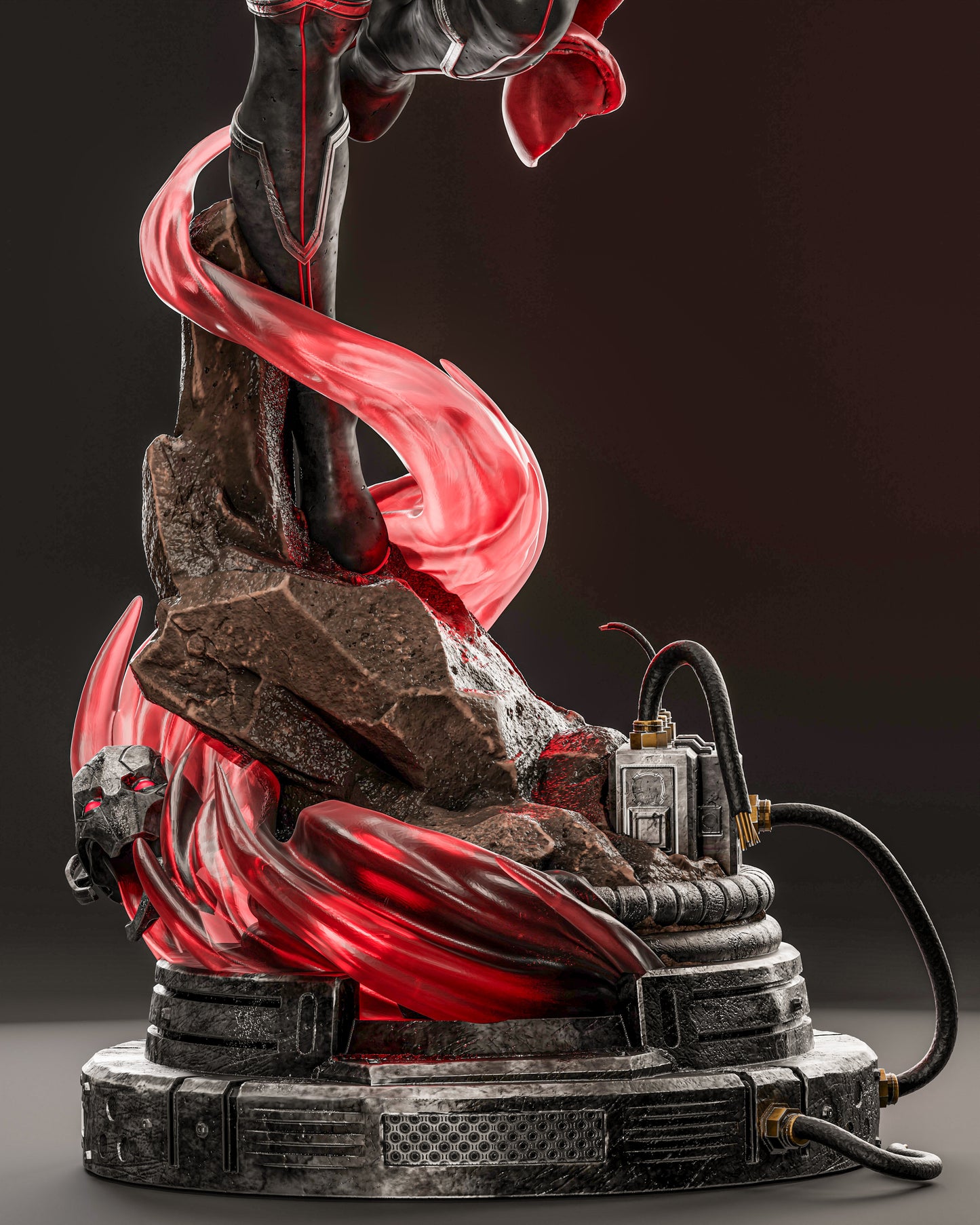 Scarlet Witch Statue 3D-Printed Kit