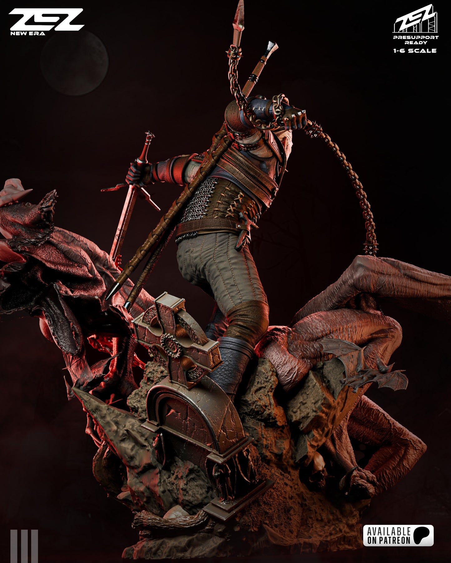 Geralt Statue