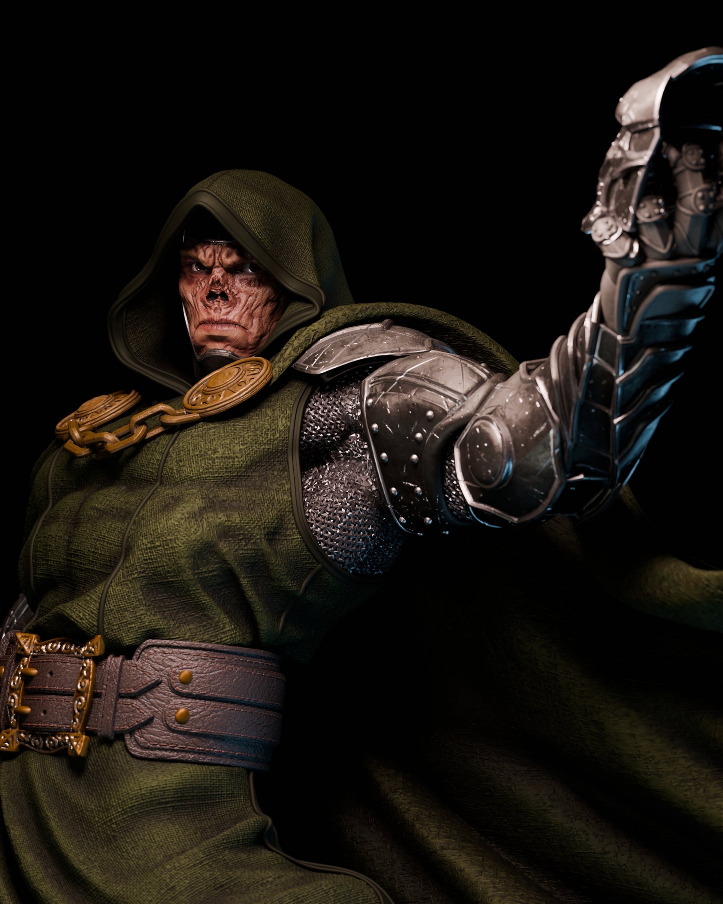 Dr. Doom Statue