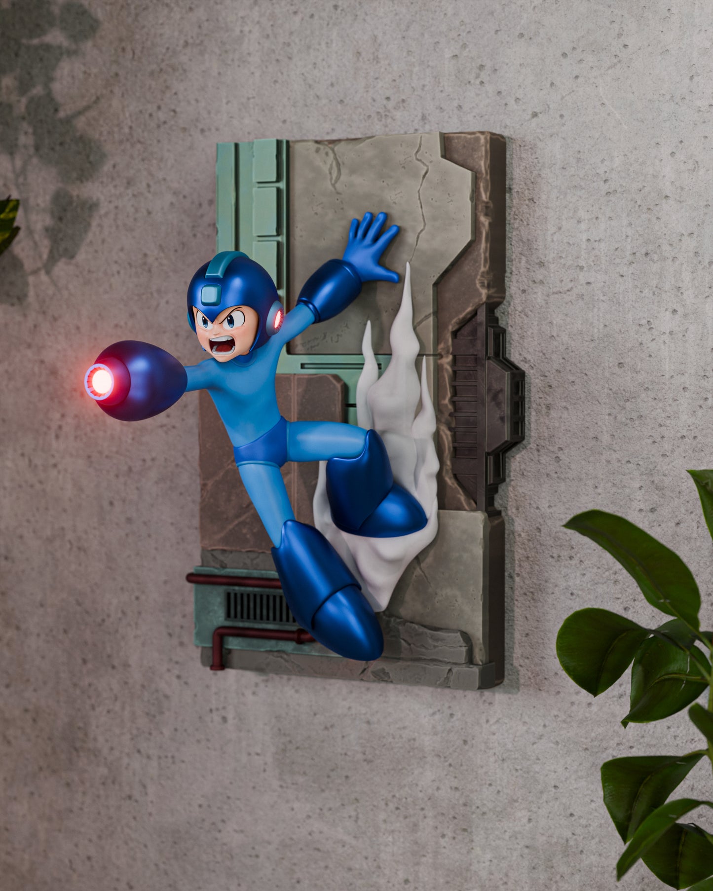 Mega Man Statue 3D-Printed Kit