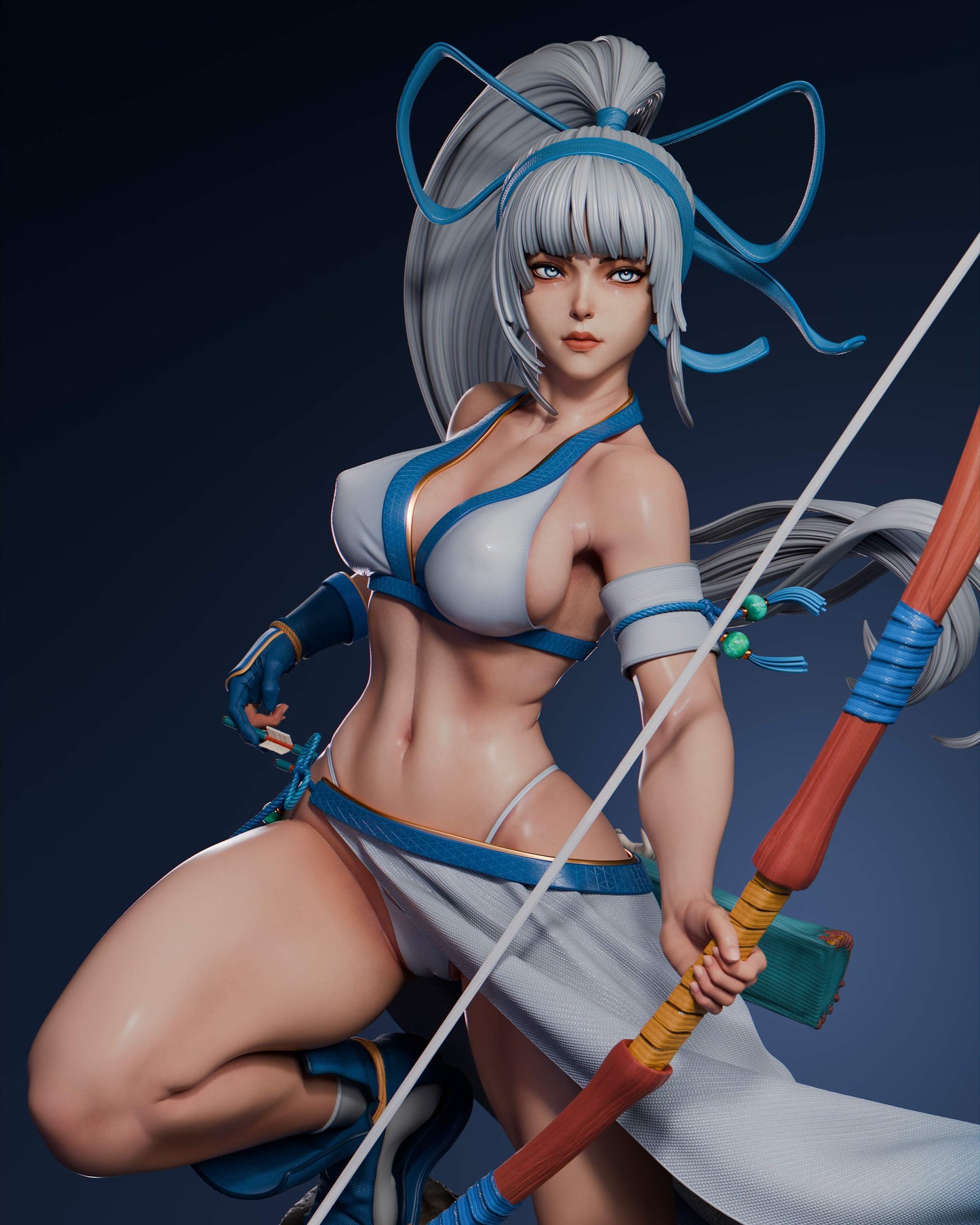 Mina Majikima Statue