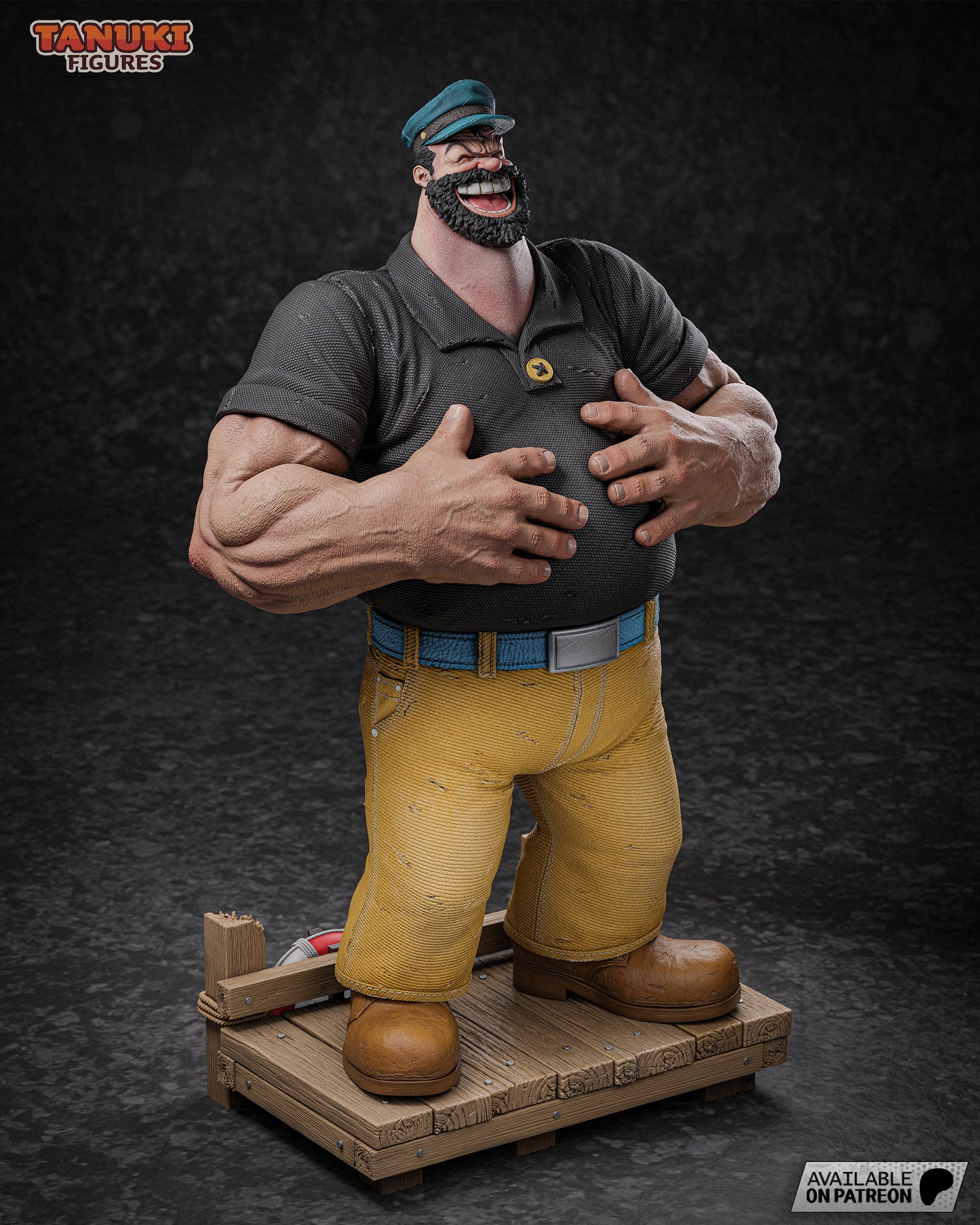Bluto Statue 3D-Printed Kit