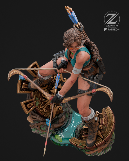 Lara Croft Statue