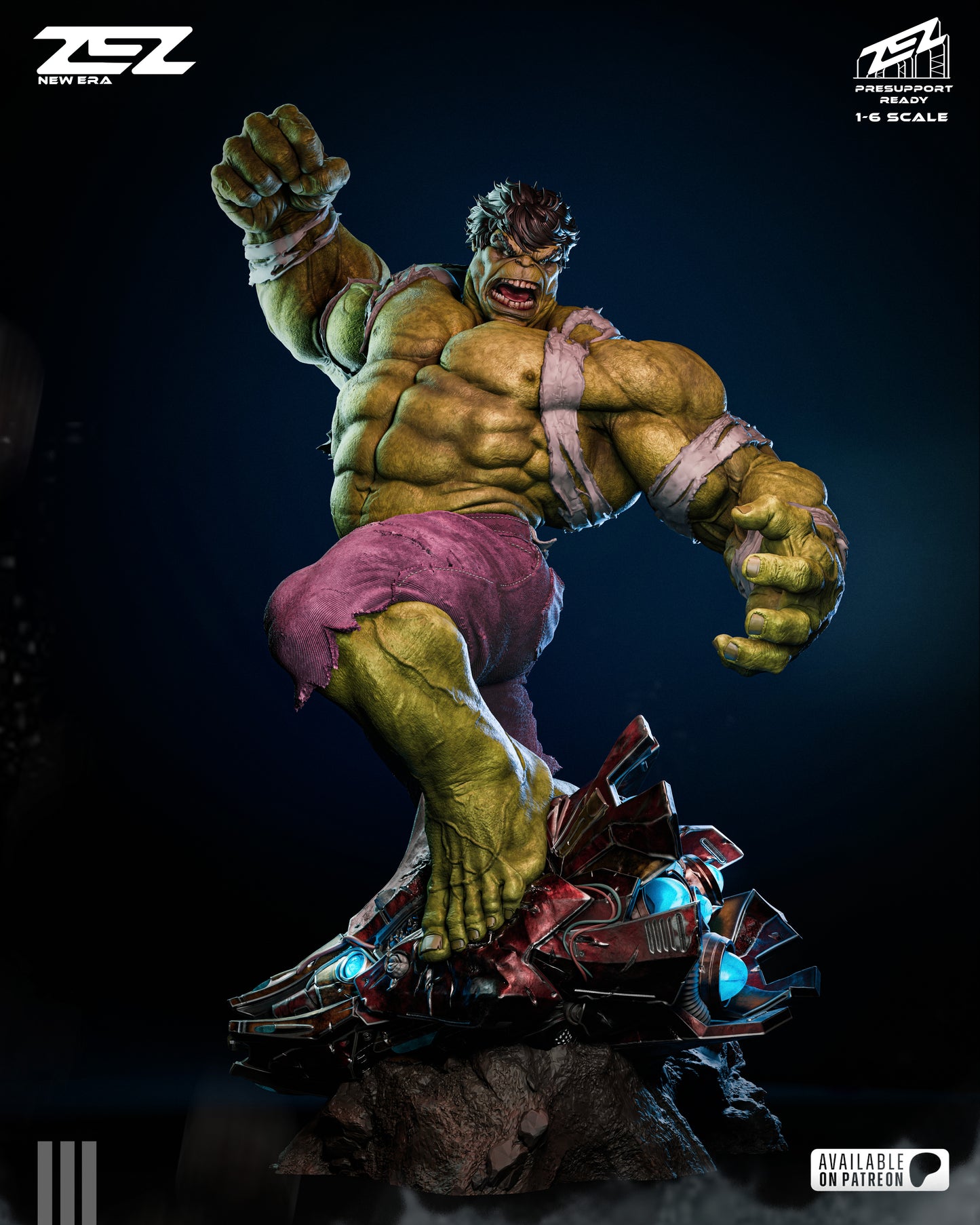 Hulk Statue