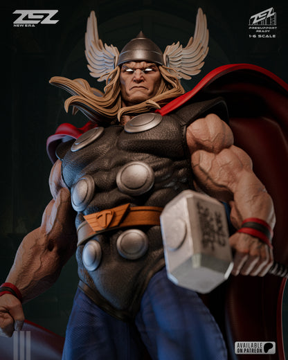God Of Thunder (Museum Pose) Statue