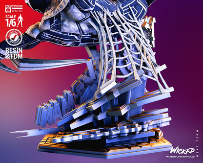 Spiderman 2099 Miguel O-Hara Statue