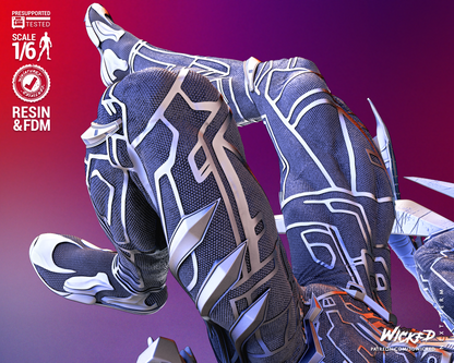 Spiderman 2099 Miguel O-Hara Statue