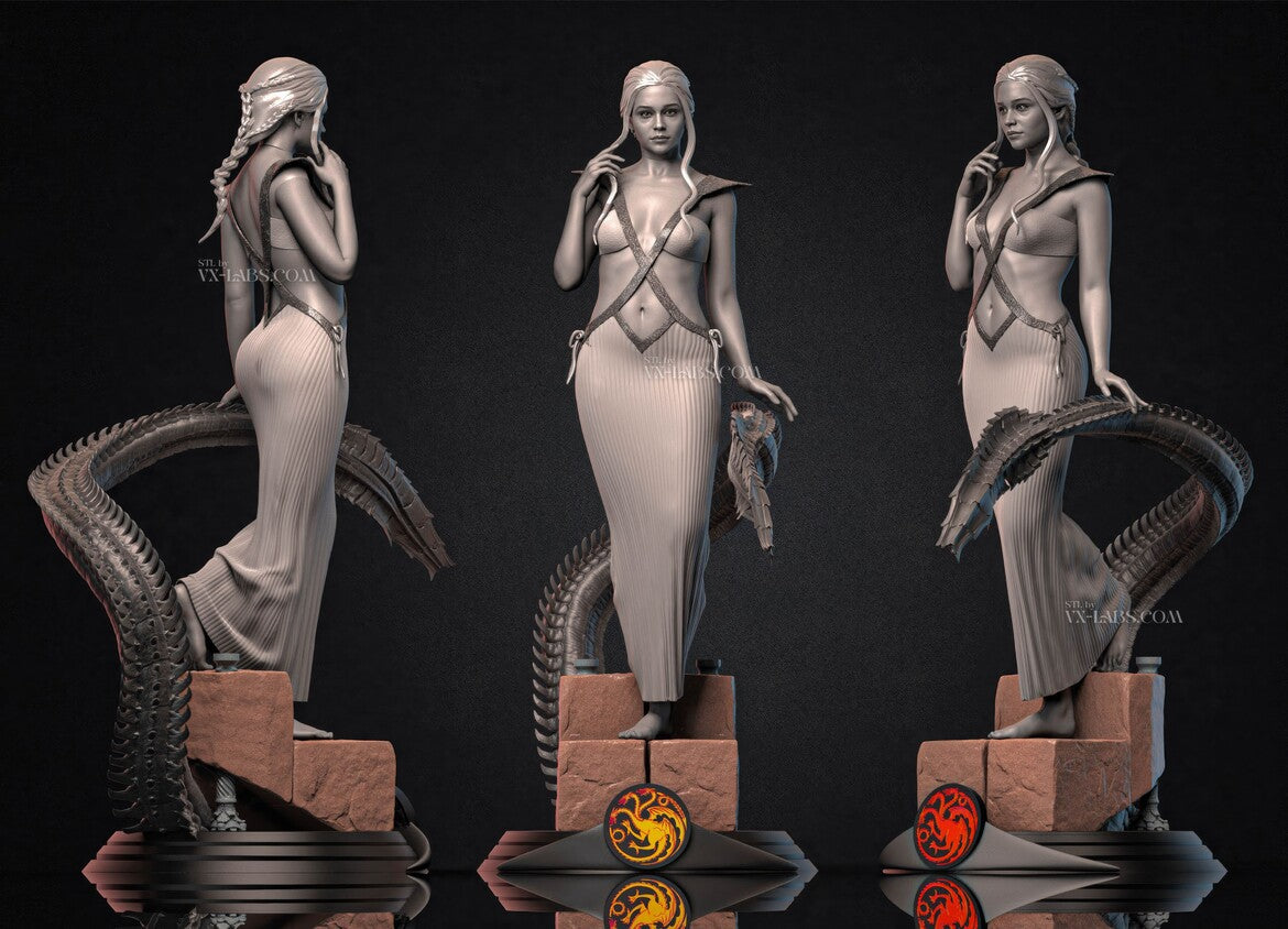 Mother Of Dragons Daenerys Targaryen Statue