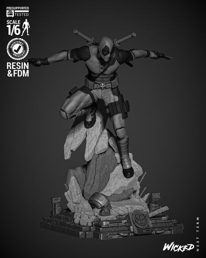 Deadpool 2024 Statue