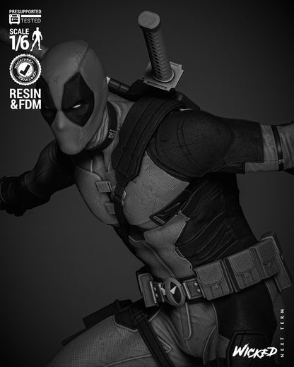 Deadpool 2024 Statue
