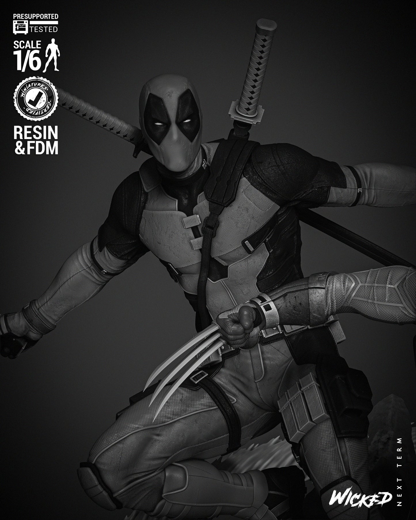 Deadpool & Wolverine Diorama