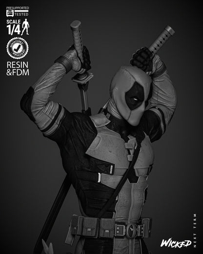 Deadpool 2024 Bust