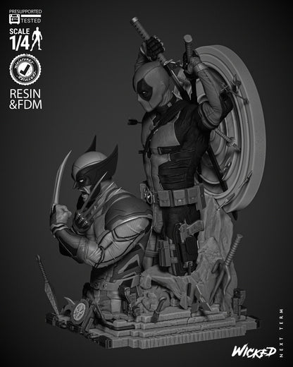 Deadpool & Wolverine 2024 Bust