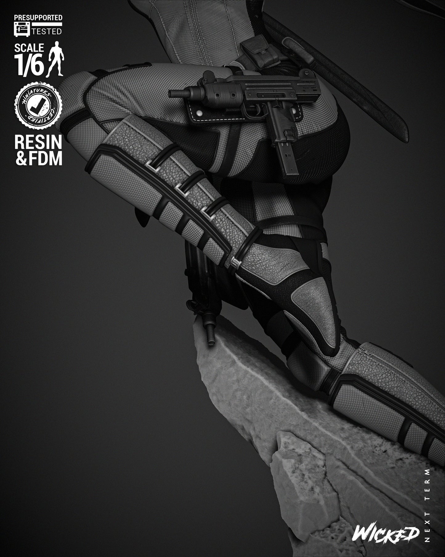 Lady Deadpool Statue