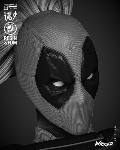 Lady Deadpool Statue