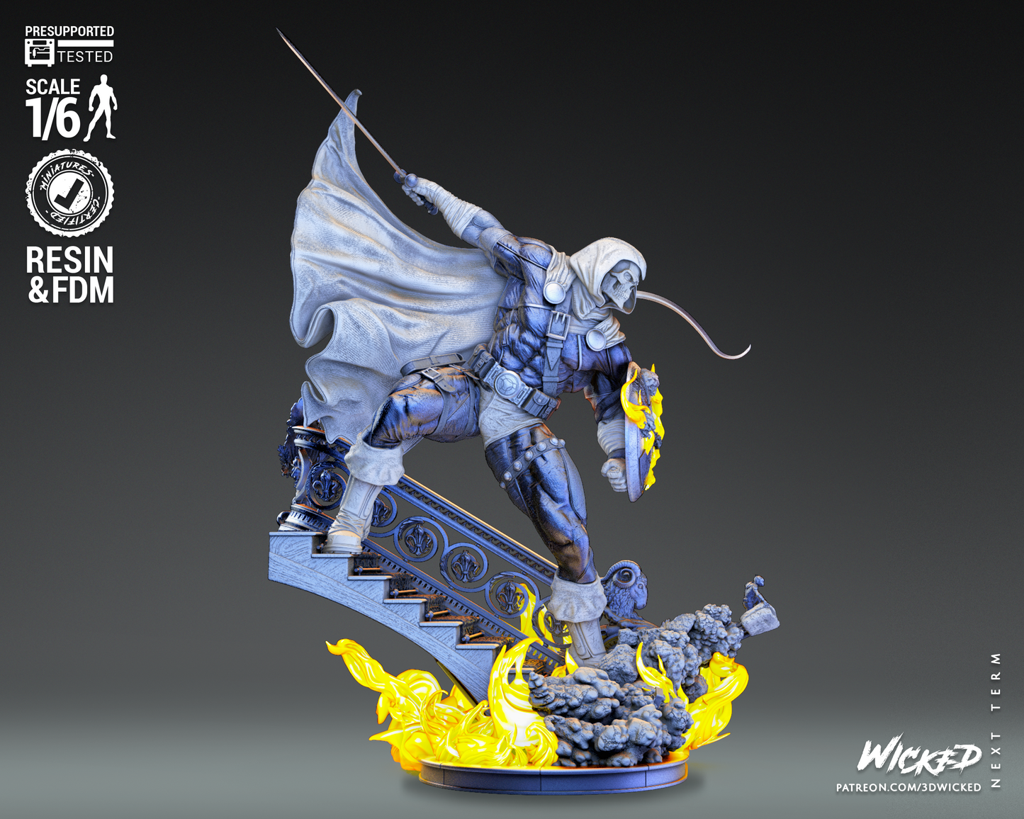 Taskmaster Statue