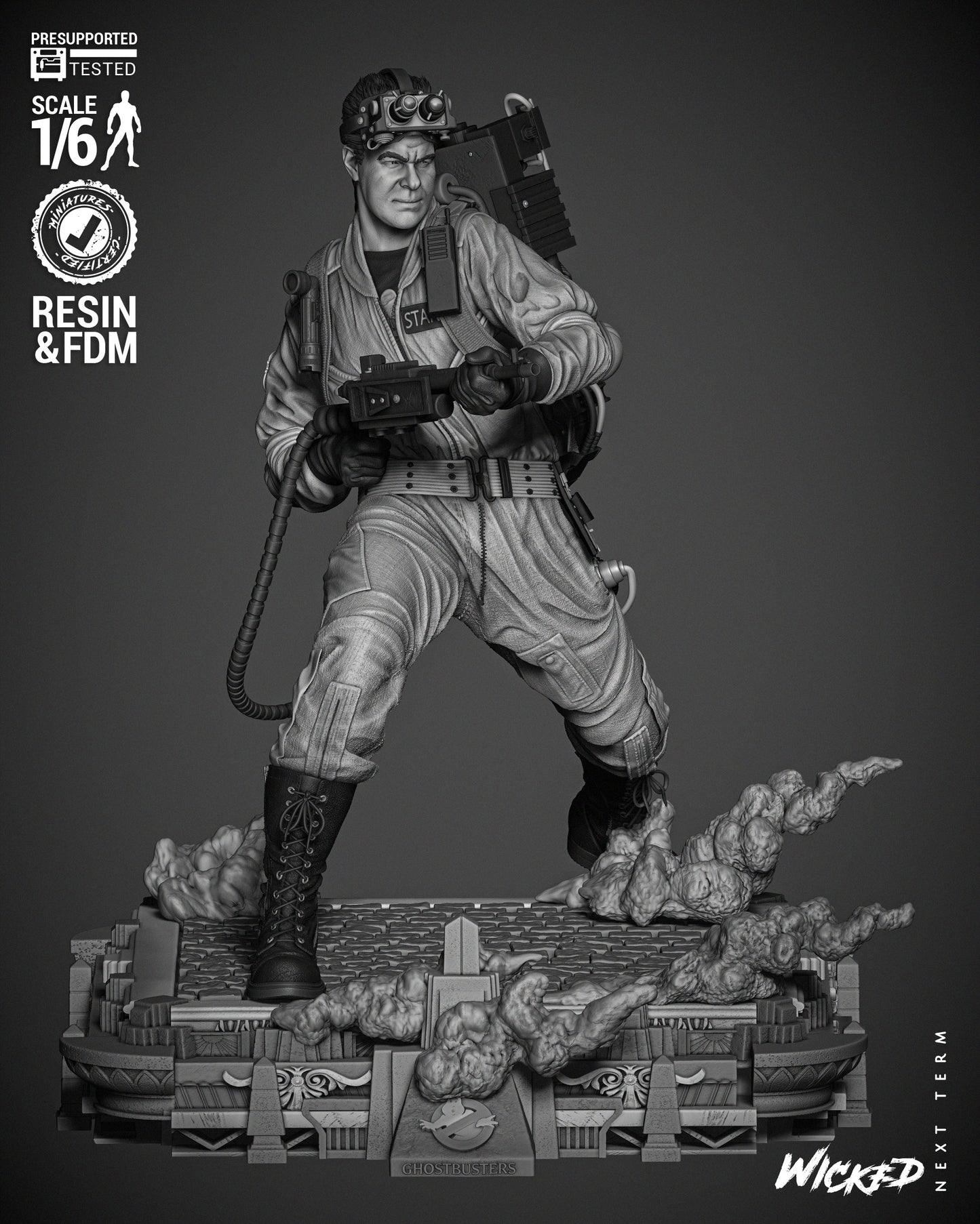 Ray Stanz (Ghostbusters) Statue