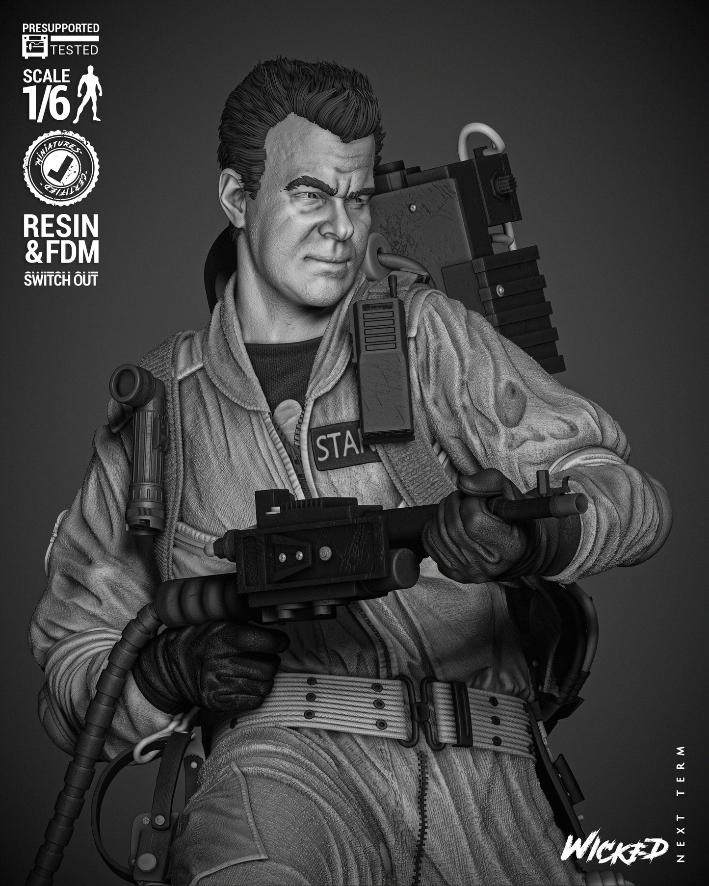 Ray Stanz (Ghostbusters) Statue