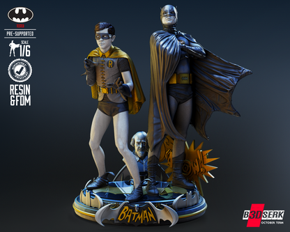 Batman & Robin Diorama