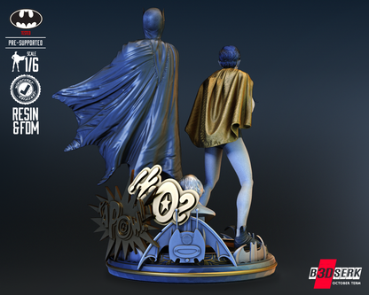 Batman & Robin Diorama