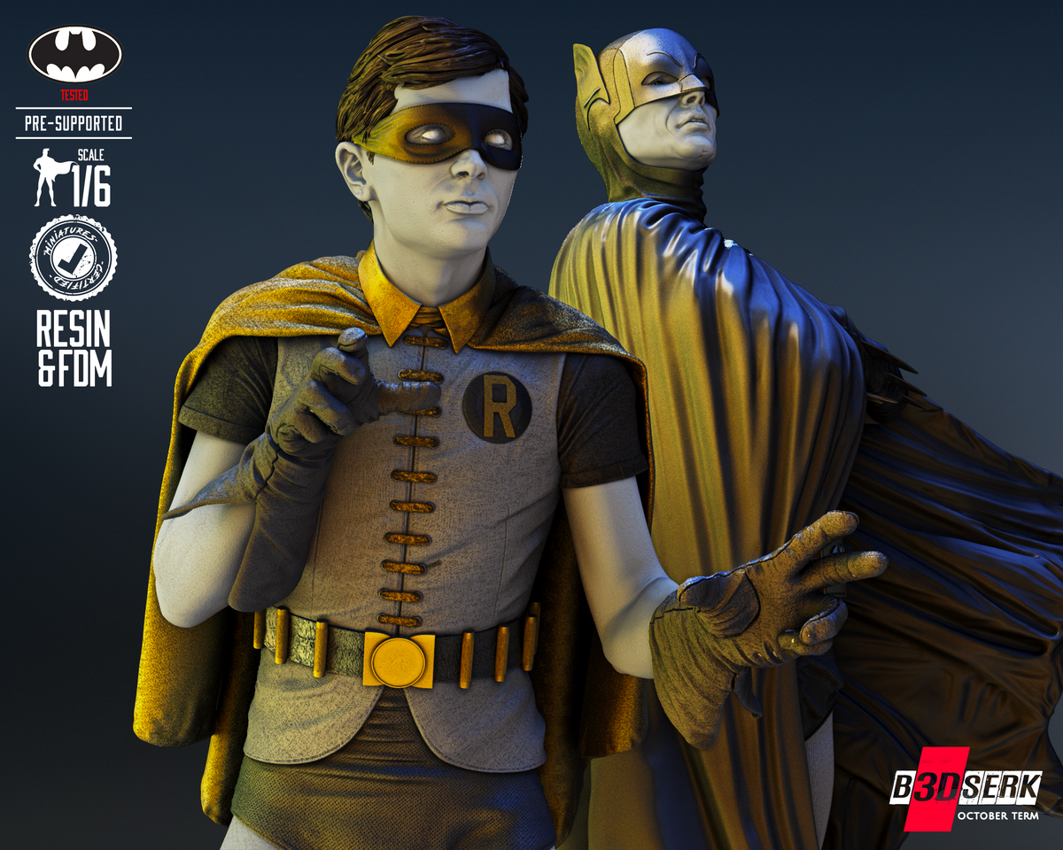 Batman & Robin Diorama