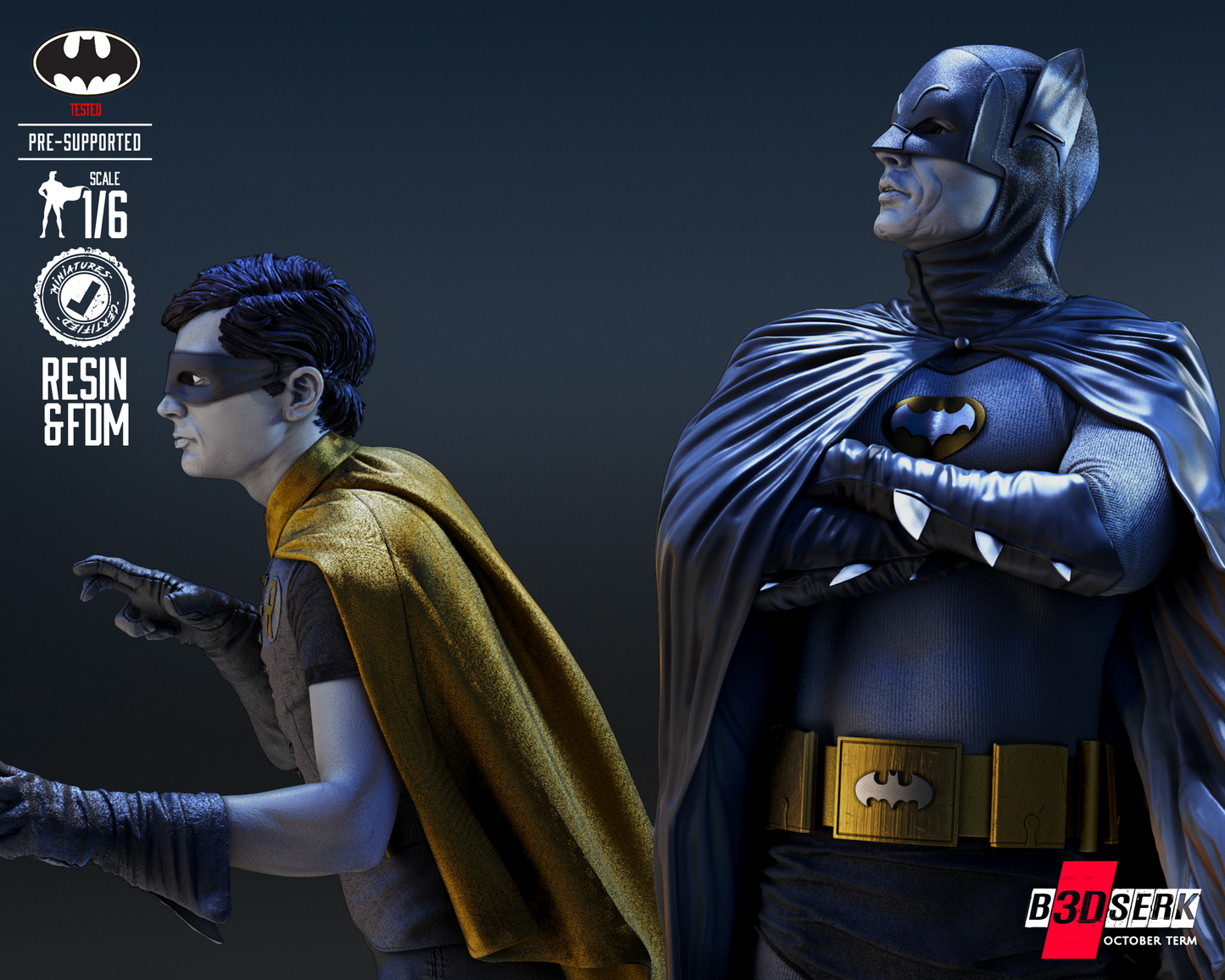 Batman & Robin Diorama
