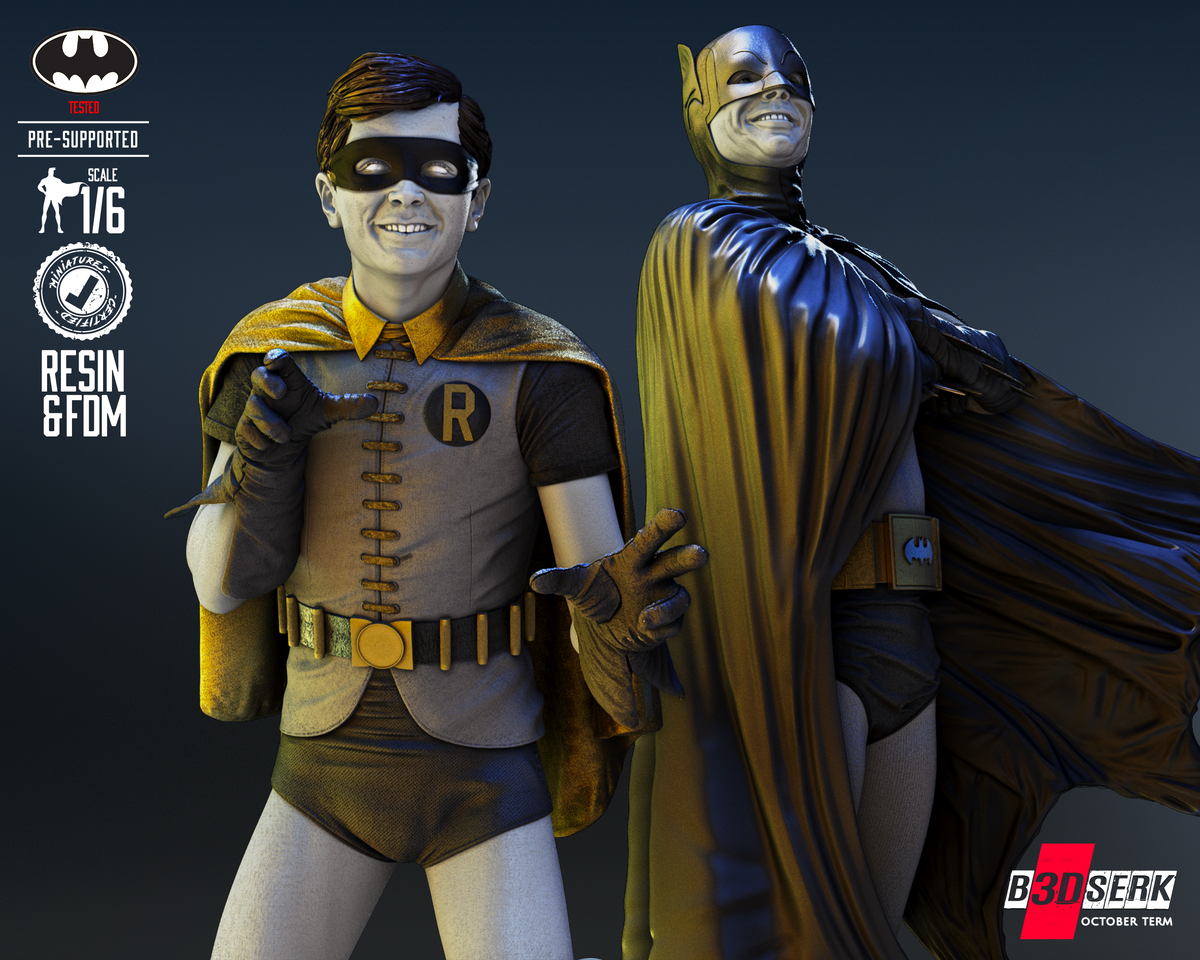 Batman & Robin Diorama