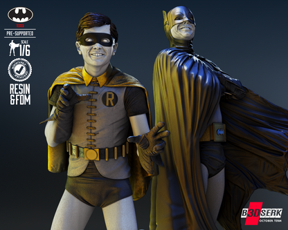 Batman & Robin Diorama
