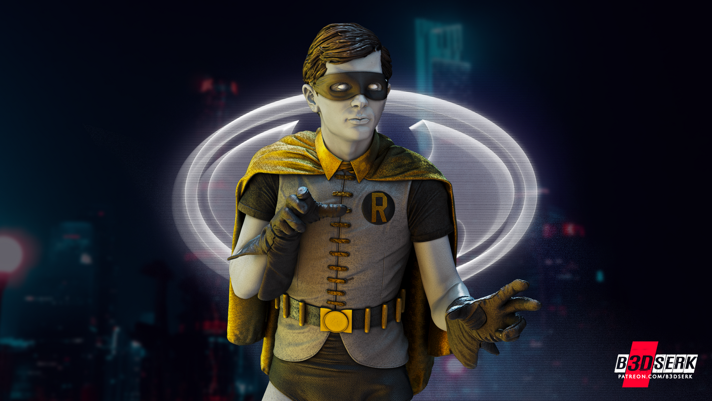 Robin Burt Ward Statue