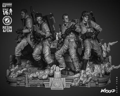 Ghostbusters Diorama