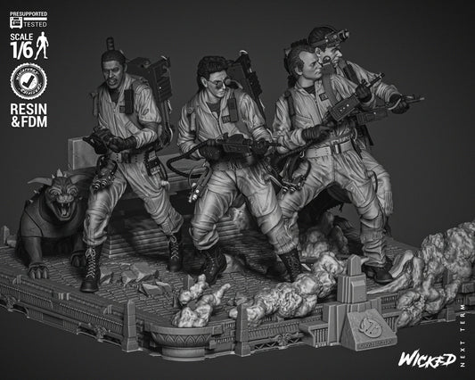 Ghostbusters Diorama