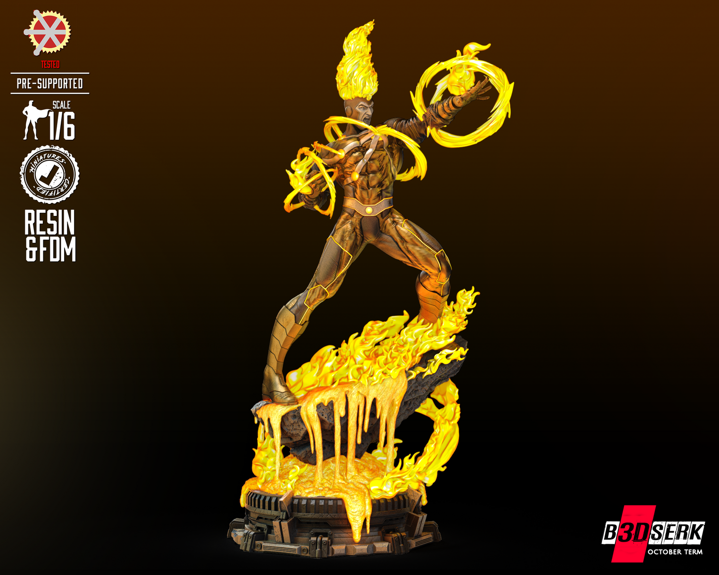 Firestorm Statue