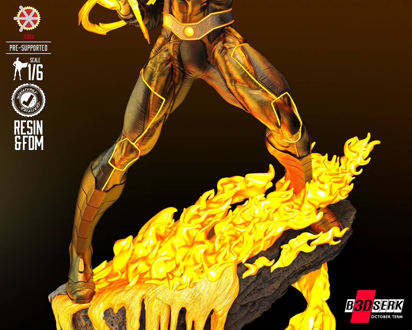 Firestorm Statue