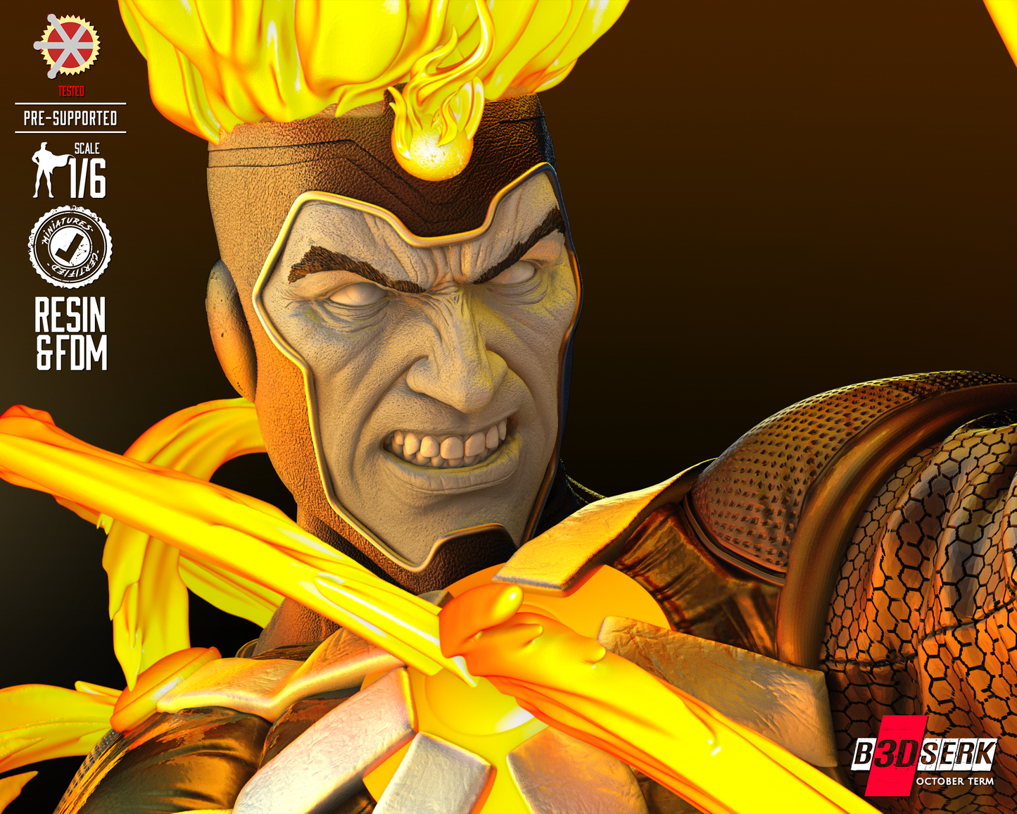 Firestorm Statue