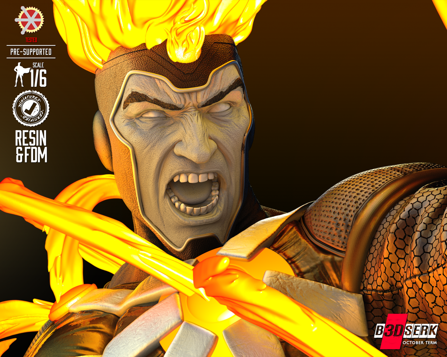 Firestorm Statue
