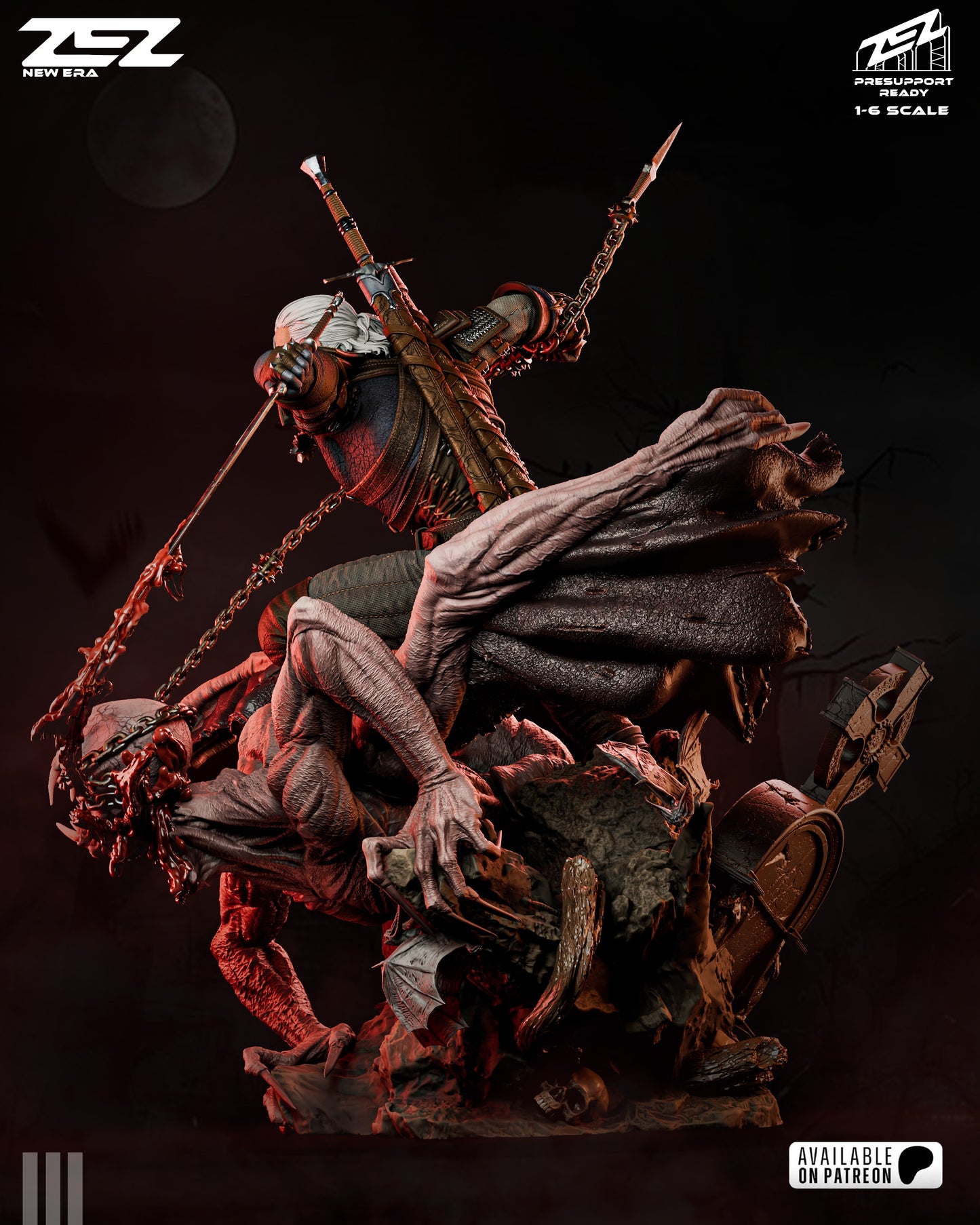 Geralt Statue